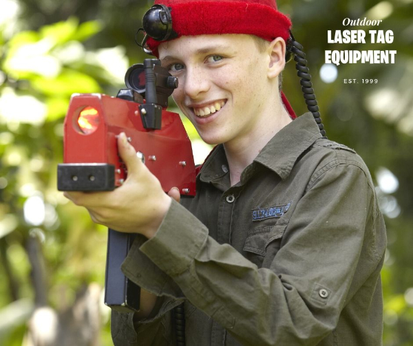 Outdoor laser tag equipment: Scorpion Model (Color: Red)