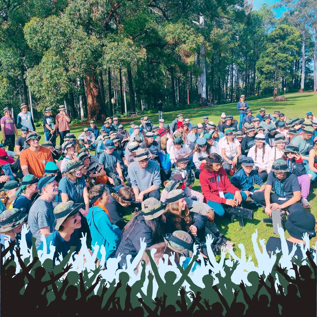 very large size groups for laser tag