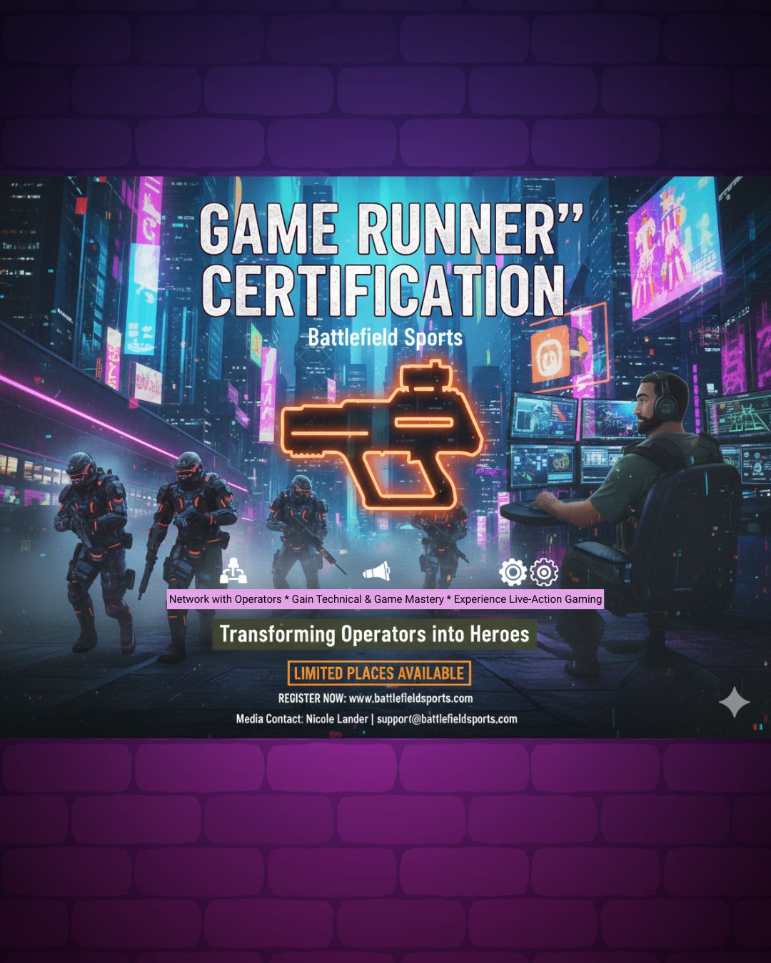 battlefield sports on-site training program 