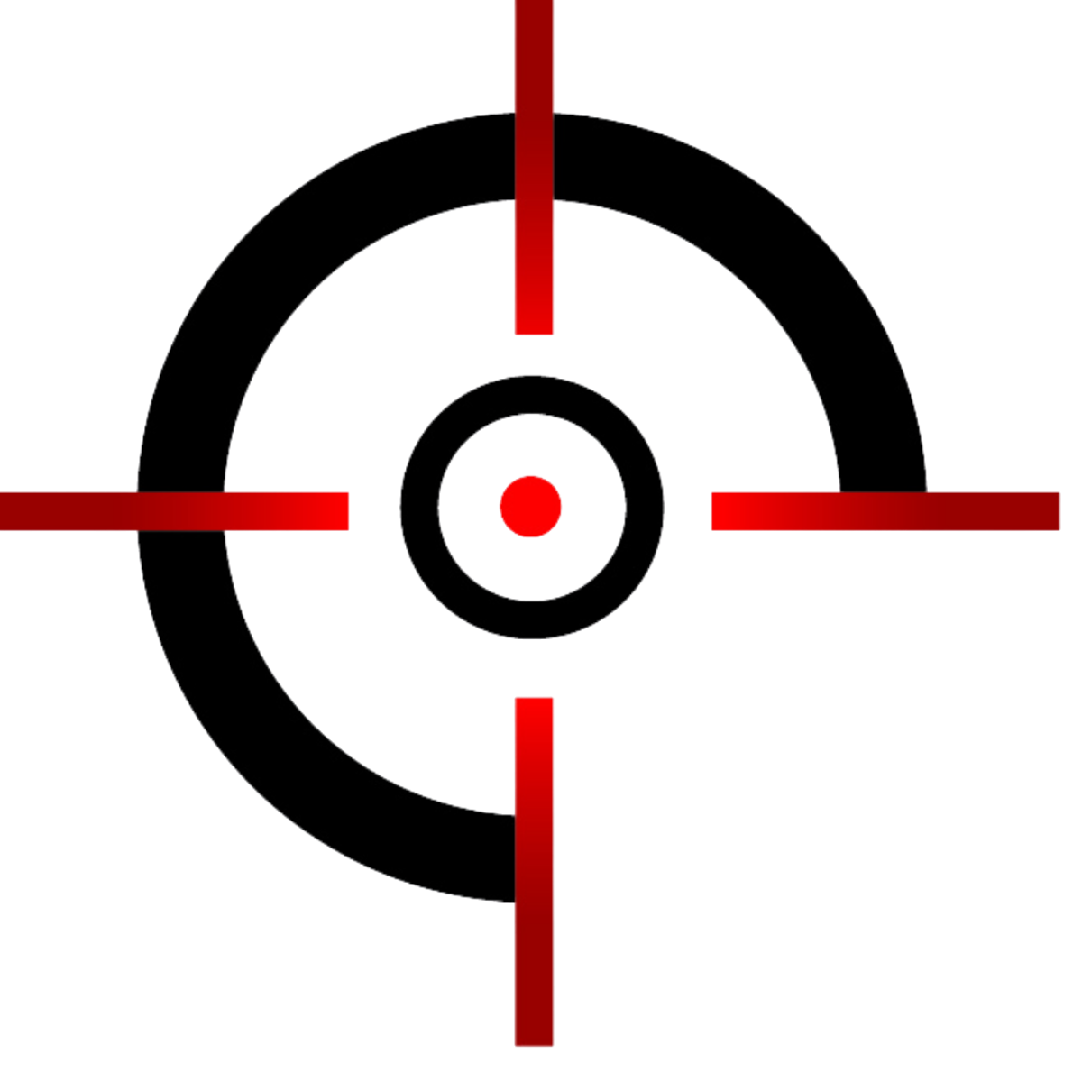 Battlefield Sports Icon 3/4 Crosshairs 