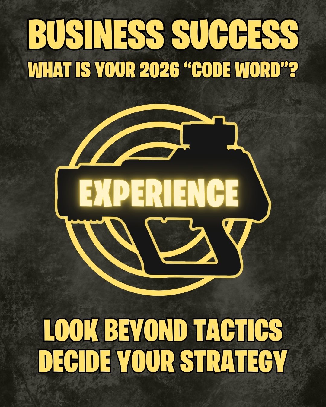 BFS code word secret "EXPERIENCE"