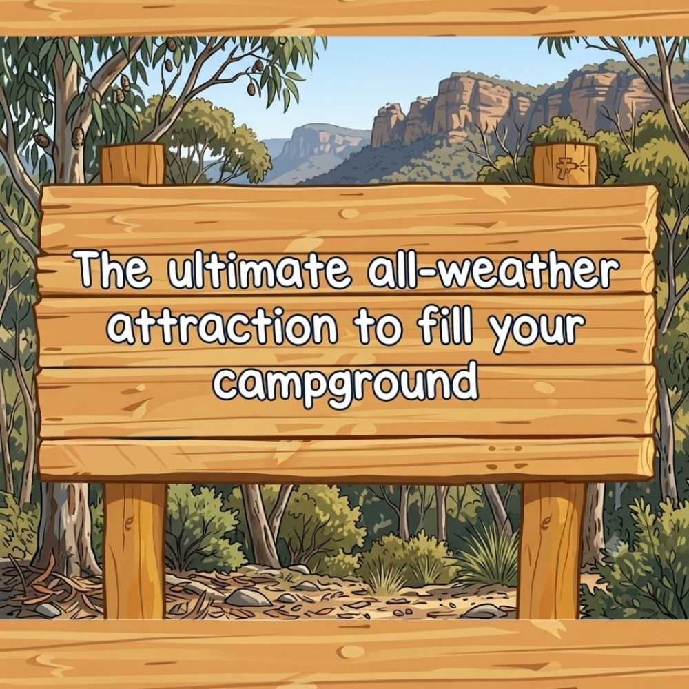 the new all-weather attraction to boost campground bookings