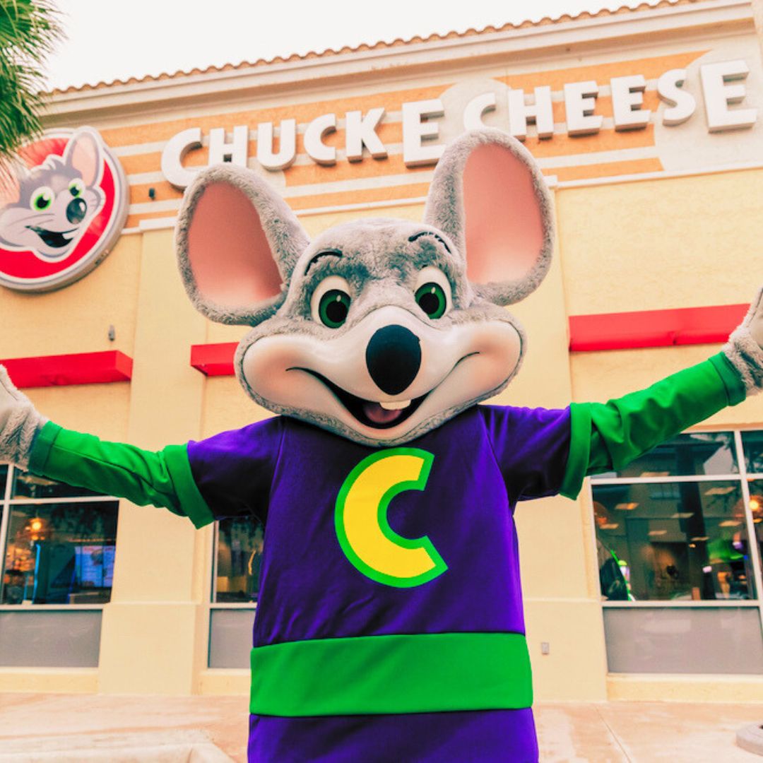 my first job - Chuck E. Cheese 