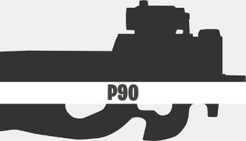 P90 - #1 best seller for mil-sim tactical laser tag