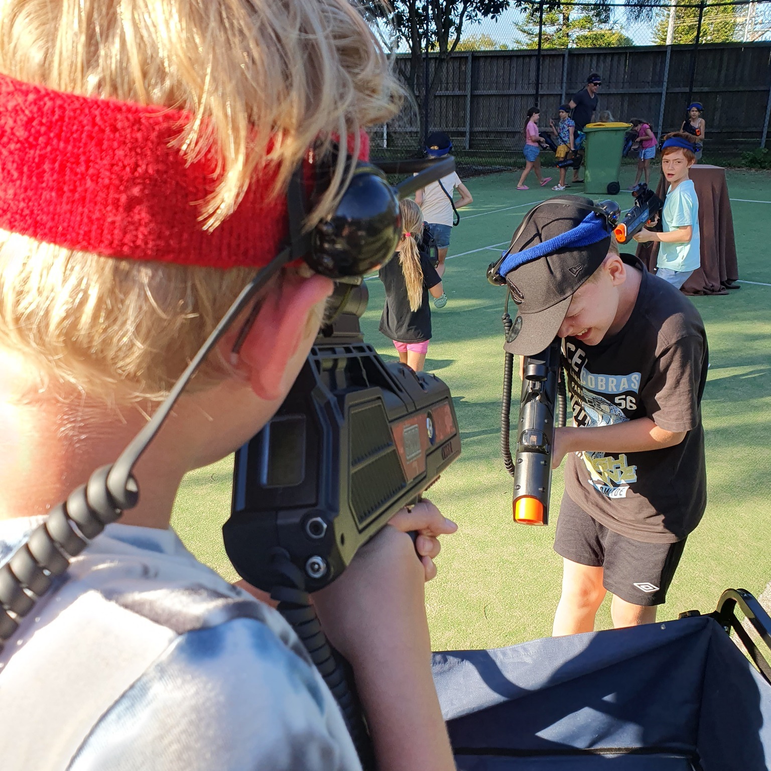 theme parks + laser tag for teens