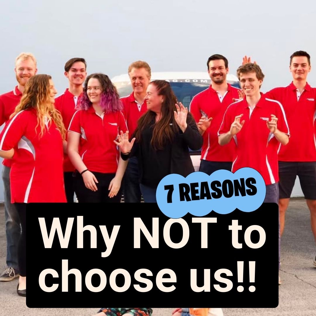 why NOT to choose us