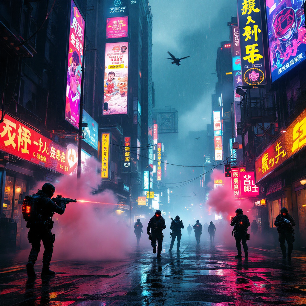 setting the stage - cyberpunk